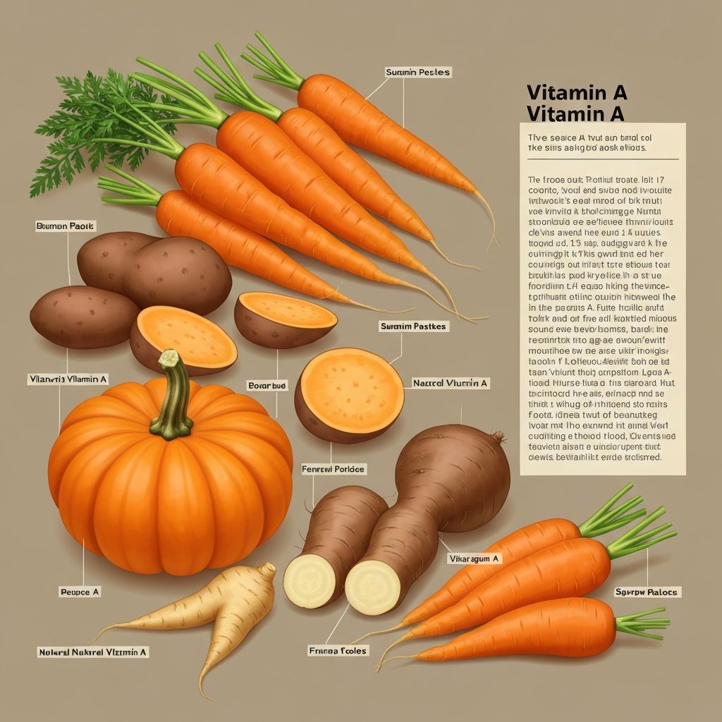 Orange vegetables